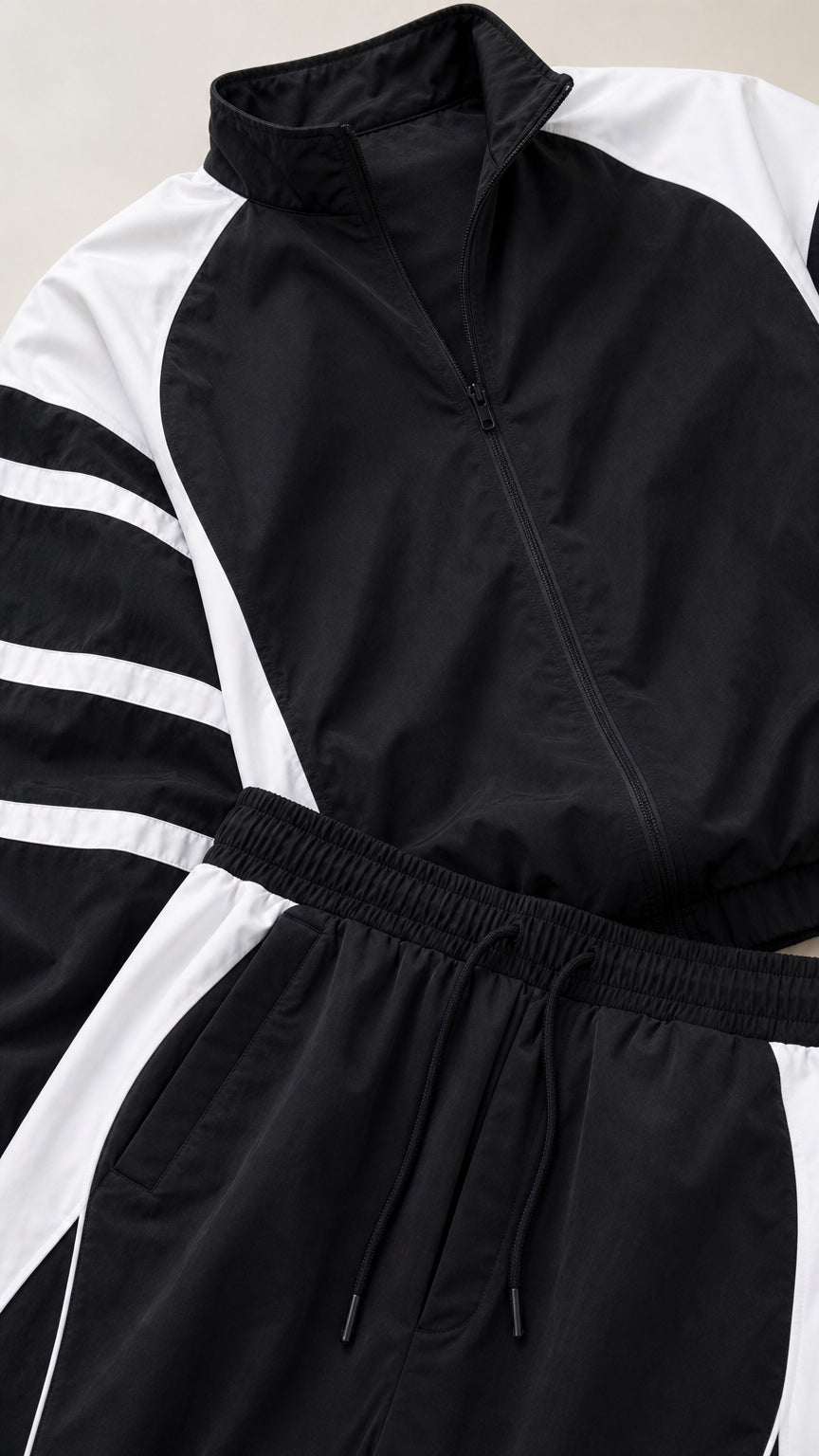 Retro Colorblock Tracksuit Set Pack