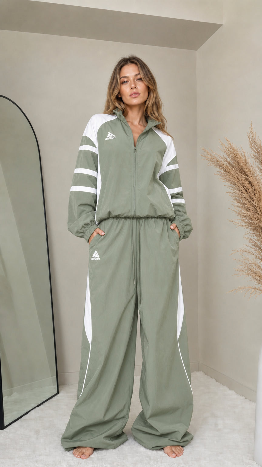 Retro Colorblock Tracksuit Set Pack